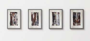 "Traces of the vanishing" 绘画 标题为“"Traces of the vani…” 由Viktoria Daneva, 原创艺术品, 油