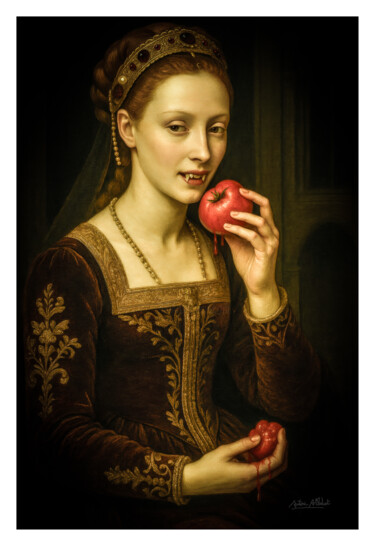 E. Bathory eats tomatoes "E. Bathory eats tom…" başlıklı Dijital Sanat Antoni Albalat Salanova tarafından, Orijinal sanat, Dijital Resim
