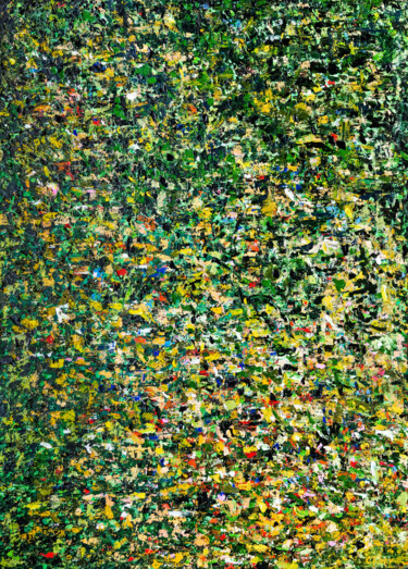 Complexity 01 Картина под названием "Complexity 01" - Matheus Chuery, Подлинное произведение искусства, Акрил Установлен на Деревянная рам…