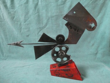 제목이 "The voice of Struct…"인 조형물 Yavor Grancharov로, 원작, 금속