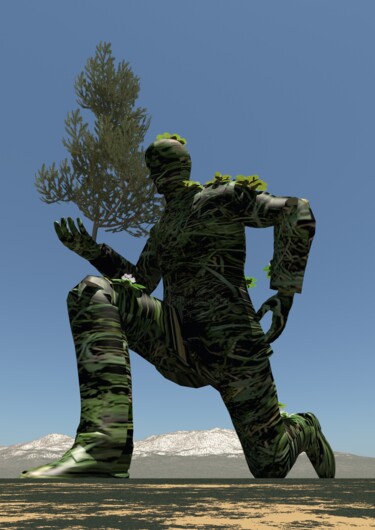 Digital Arts titled "The Aborist" by Russell Newell, Original Artwork, 3D Modeling