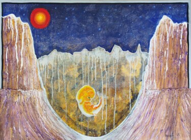 Pintura intitulada "2025" por Benarth, Obras de arte originais, Acrílico