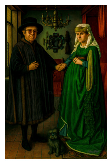 数字艺术 标题为“She is Pregnant, Si…” 由Antoni Albalat Salanova, 原创艺术品, 数字油画