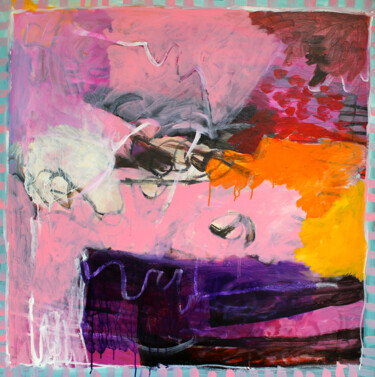 Composition 1136 Ζωγραφική με τίτλο "Composition 1136" από Engelina Zandstra, Αυθεντικά έργα τέχνης, Ακρυλικό Τοποθετήθηκε στο Ξύλινο φορείο…
