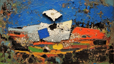 Compacted Coast Arte digitale intitolato "Compacted Coast" da Alberto Capitani, Opera d'arte originale, Immagine generata dall'IA