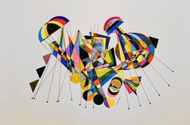 제목이 "Marionette & Mongol…"인 그림 Giovanni Battista Cau로, 원작, 젤 펜