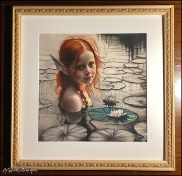 Lochlainn - dittico parte prima Drawing titled "Lochlainn - dittic…" by Thalita Tonon (ArtWorkSottoSopra), Original Artwork, Watercolor Mounted on Cardboard