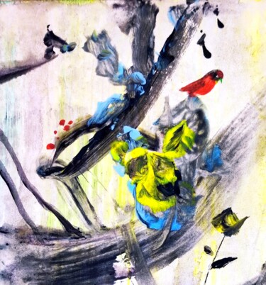 Pittura intitolato "Spiteful and negati…" da Milto Sideris, Opera d'arte originale, Acrilico