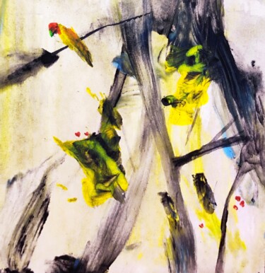Pittura intitolato "Spiteful and negati…" da Milto Sideris, Opera d'arte originale, Acrilico