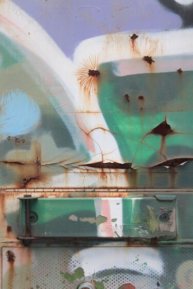 Fotografia intitolato "Graffiti en exil" da Vinet-Larente, Opera d'arte originale, Fotografia digitale