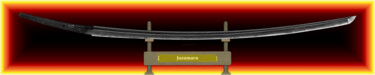 Juzumaru Tsunetsugu Freuerrahm 2 Arte digitale intitolato "Juzumaru Tsunetsugu…" da Marun Bönninghaus, Opera d'arte originale, Pittura digitale
