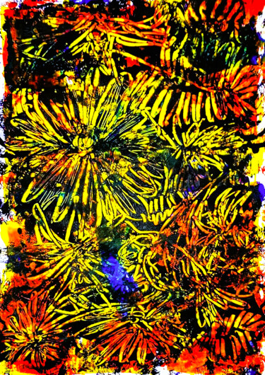Painting titled "PARAISO" by Chachagrafitero, Original Artwork, Acrylic