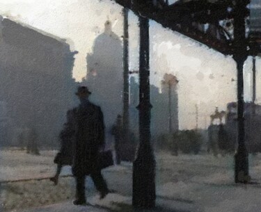 Arte digitale intitolato "Twilight" da Russell Newell, Opera d'arte originale, Lavoro digitale 2D