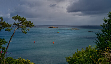 Carantec, Baie de Morlaix petits voiliers un matin. "Carantec, Baie de M…" başlıklı Fotoğraf Thierry Martin tarafından, Orijinal sanat, Dijital Fotoğrafçılık