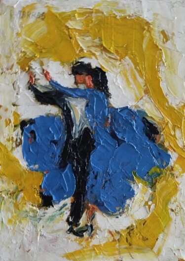 绘画 标题为“FLAMENCO..(II)” 由Raphael Marras, 原创艺术品, 油