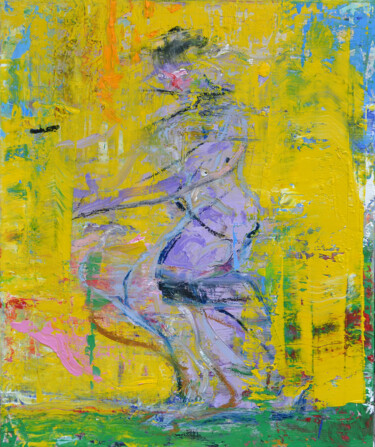 Transition Pintura titulada "Transition" por Borko Petrovic, Obra de arte original, Oleo Montado en Bastidor de camilla de madera