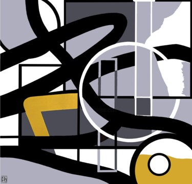 Harmonie Pintura intitulada "Harmonie" por Christophe Penny, Obras de arte originais, Acrílico Montado em Armação em madeira