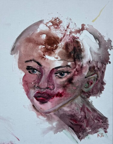 Thoughts about the future 绘画 标题为“Thoughts about the…” 由Katerina Anchugova, 原创艺术品, 丙烯