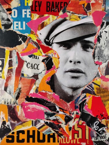 绘画 标题为“Marlon Brando” 由Dr. Love, 原创艺术品, 丙烯