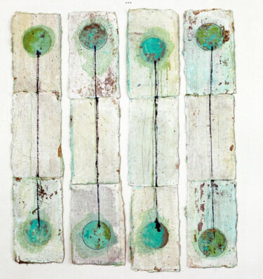 "Four More Too" başlıklı Tablo Alfonse Pagano tarafından, Orijinal sanat, Guaş boya