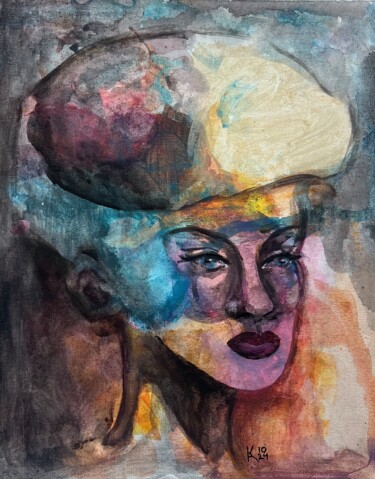 Stability Painting titled "Stability" by Katerina Anchugova, Original Artwork, Acrylic