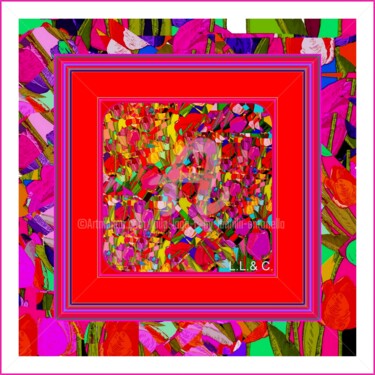 Arte tessile intitolato "FOULARD ARTISTICI I…" da Laila Lago & C. By Iannilli Antonella, Opera d'arte originale, Fibra tessi…