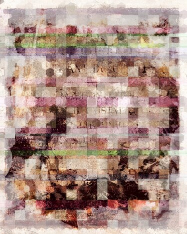 Printmaking titled "Dix apparitions" by Marcelle Delacité, Original Artwork, Manipulated Photography