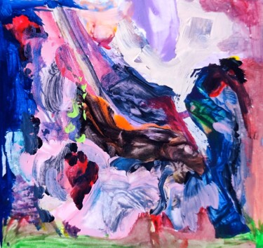Schilderij getiteld "Sunburn - 1875" door Milto Sideris, Origineel Kunstwerk, Acryl