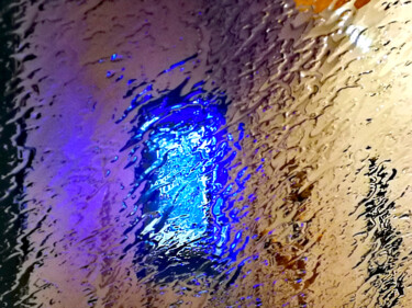 Photography titled "Blue eletric thunde…" by Ingrid Blaurock, Original Artwork, Digital Photography