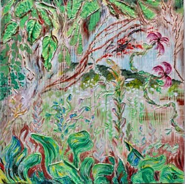 제목이 "Tangled Growth and…"인 미술작품 Tatiana Gregson로, 원작, 아크릴