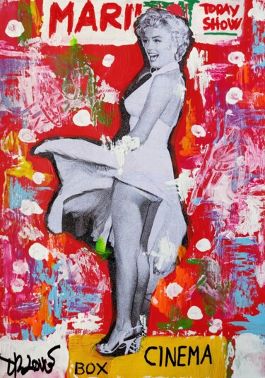 Marilyn today show 绘画 标题为“Marilyn today show” 由Dr. Love, 原创艺术品, 丙烯