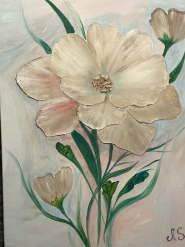 Schilderij getiteld "Tendresse" door Aygul Safaran, Origineel Kunstwerk, Acryl