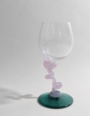 Scultura intitolato "La pirouette　152 ×…" da Minako Nagamachi, Opera d'arte originale, Vetro