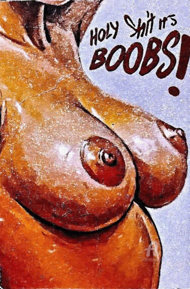数字艺术 标题为“"Bewbs"” 由Deep & Dawn, 原创艺术品, 数字油画