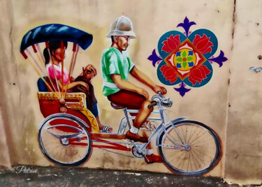 Rickshaw Dreams Фотография под названием "Rickshaw Dreams" - Patrick John Bennett (Patrice), Подлинное произведение искусства, Цифровая фото…