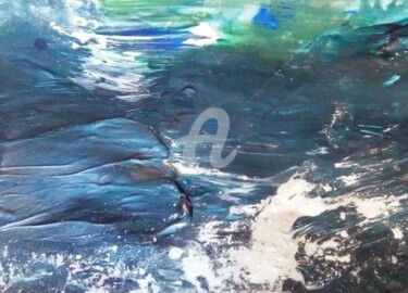 ""MA SOURCE"" başlıklı Tablo Paula Clemence tarafından, Orijinal sanat, Akrilik Ahşap Sedye çerçevesi üzerine monte edilmiş