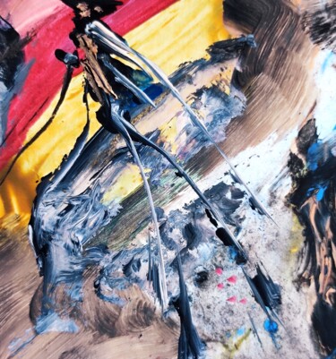 Pintura intitulada "Tall and proud of i…" por Milto Sideris, Obras de arte originais, Acrílico