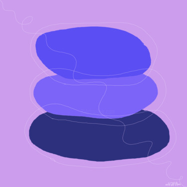 "Zen Minimalism. Ame…" başlıklı Dijital Sanat Vafa Majidli tarafından, Orijinal sanat, Dijital Resim