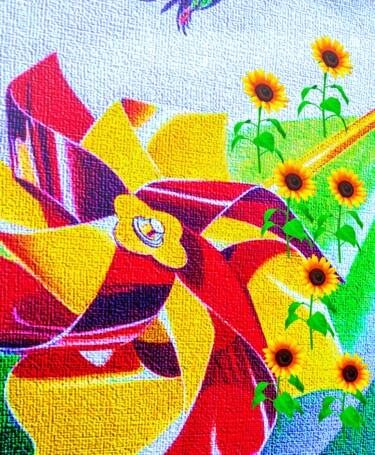 Digital Arts titled "Complexidades dos N…" by Antonio Guimaraes, Original Artwork, Digital Painting