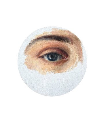 绘画 标题为““ The Facescapes “…” 由Marina Shavyrina-Shkoliar, 原创艺术品, 油 安装在纸板上