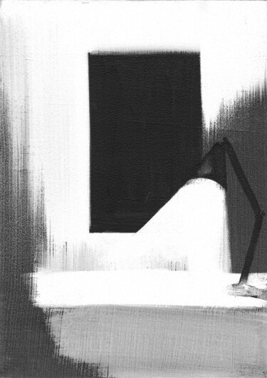 绘画 标题为“Double Seul-0” 由Yann Hervé, 原创艺术品, 丙烯