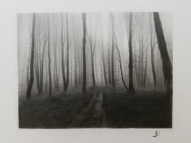 THE CALL OF THE FOREST "THE CALL OF THE FOR…" başlıklı Resim Bekir İSlam tarafından, Orijinal sanat, Grafit