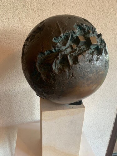 雕塑 标题为“Kula (Sphere)” 由Wiesław Domański, 原创艺术品, 青铜