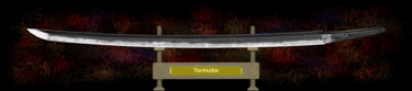 数字艺术 标题为“Tarōsaku Masamune (…” 由Marun Bönninghaus, 原创艺术品, 2D数字工作