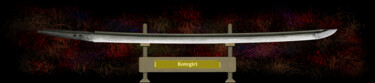 数字艺术 标题为“Kotegiri Masamune (…” 由Marun Bönninghaus, 原创艺术品, 数字油画