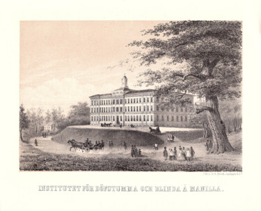 Printmaking titled "Manilla" by Christian Envall, Original Artwork, Lithography