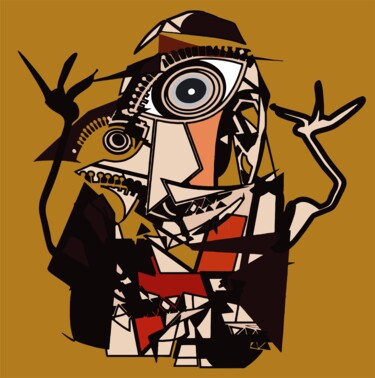 数字艺术 标题为“FRAGMENTADO” 由Natalicio Borges Jr, 原创艺术品, 2D数字工作