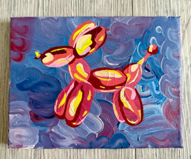 праздник внутри Schilderij getiteld "праздник внутри" door An Tsoy, Origineel Kunstwerk, Olie Gemonteerd op Frame voor houten brancard