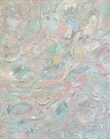 Painting titled "Echo Of Light" by Anastasiya Devochkina, Original Artwork, Acrylic