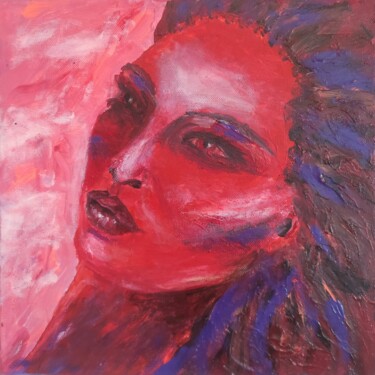 Burning Calm (from the “Emotional States” series) 绘画 标题为“Burning Calm (from…” 由Nina Lorkovic, 原创艺术品, 丙烯 安装在木质担架架上